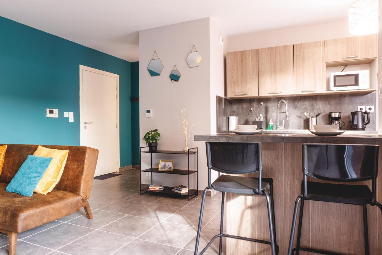 Superbe Appartement Terrasse Rdc - New Location ブール・ガン・ブレス エクステリア 写真